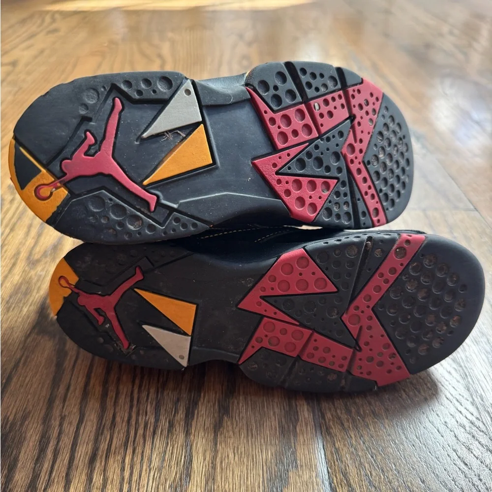 Air Jordan 7 Retro 'Citrus' US Basketball Sneakers, 1.5 Youth